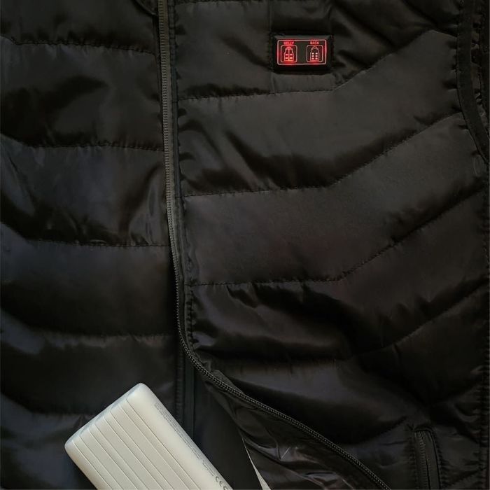 Жилет с подогревом Thermalli Avoriaz чорний M (10100405-01M) изображение 9