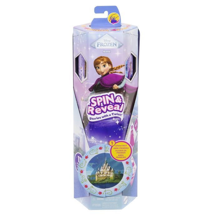 Лялька Disney Frozen Крути та прояви Крижане серце Анна (JBG60) зображення 6