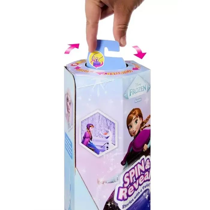 Лялька Disney Frozen Крути та прояви Крижане серце Анна (JBG60) зображення 7