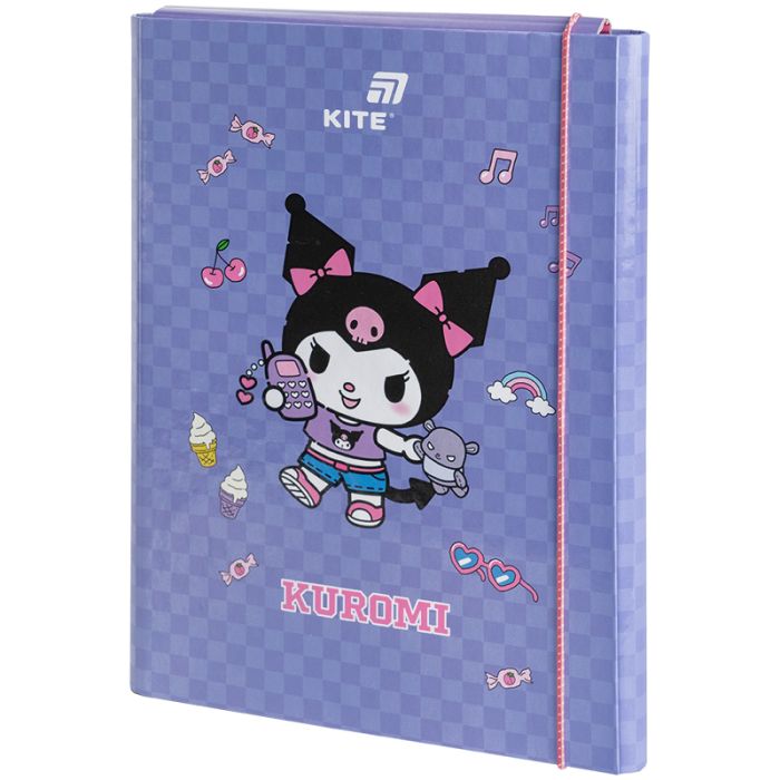 Папка для трудового навчання Kite А4 Kuromi (HK25-213-2)