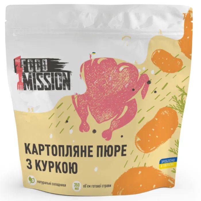 Пища быстрого приготовления Food Mission Пюре картофельное с курицей 75 г (fm.30405)