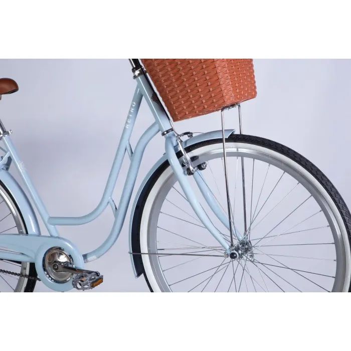 Велосипед Dorozhnik 28" RETRO Velosteel рама-19" 2025 блакитний (OPS-D-28-434) зображення 7