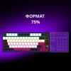 Клавіатура Lorgar KBP7075W Pro RGB Wireless/Bluetooth/USB UA Black/red (LRG-KBP7075W-BK-US) зображення 11