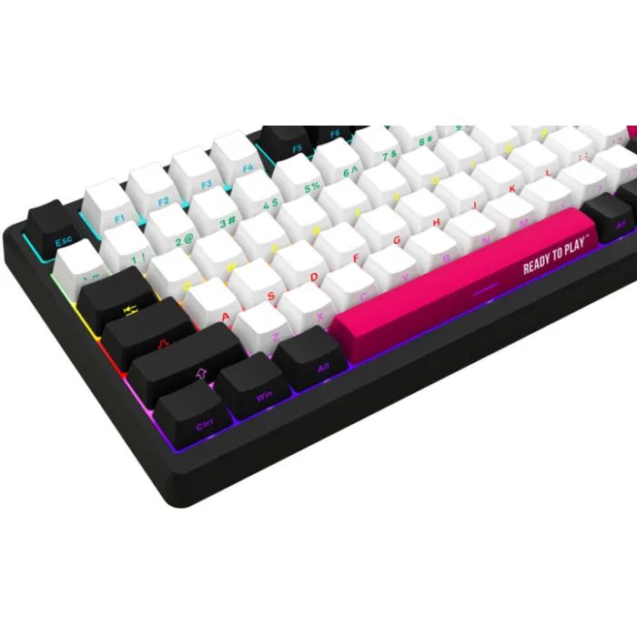 Клавіатура Lorgar KBP7075W Pro RGB Wireless/Bluetooth/USB UA Beige (LRG-KBP7075W-RT-US) зображення 6