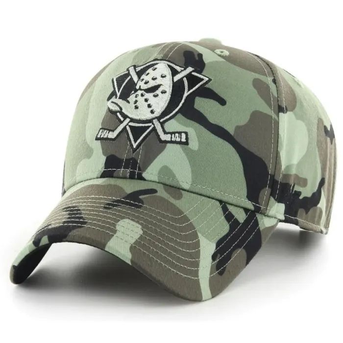 Кепка 47 Brand Anaheim Ducks H-SECMV25PTP-ZJ Хакі/Чорний (196002731148)