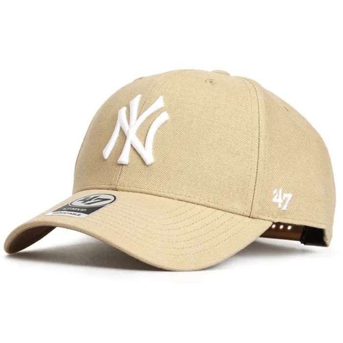Кепка 47 Brand Yankees, Yankees B-MVPSP17WBP-KH пісочний (192309222778)