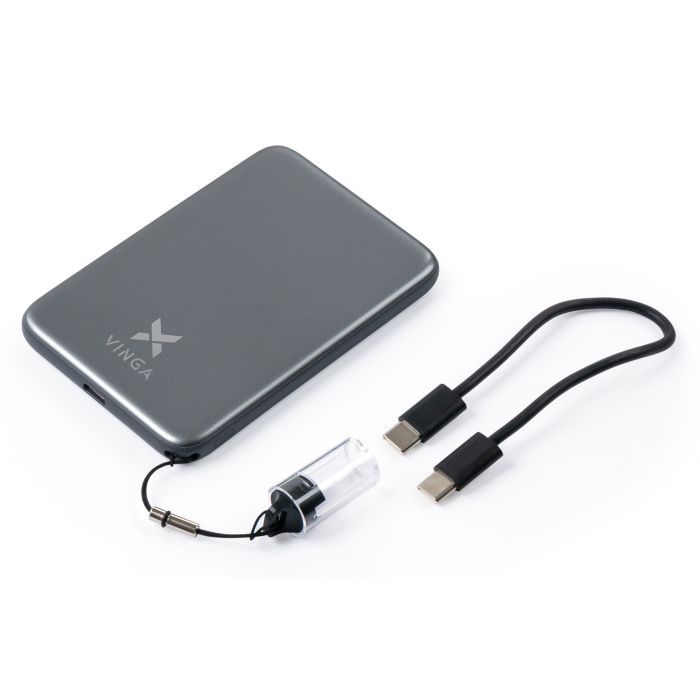 Батарея універсальна Vinga 5000 mAh 20W/15W Wireless (VPBB520WL) зображення 7