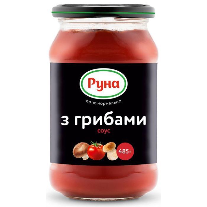 Соус Руна З грибами 485 г (4820015944641)