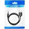 Кабель живлення USB to DC 3.5mm 5V 1.0m 2.0A black Vention (CEXBF) зображення 3