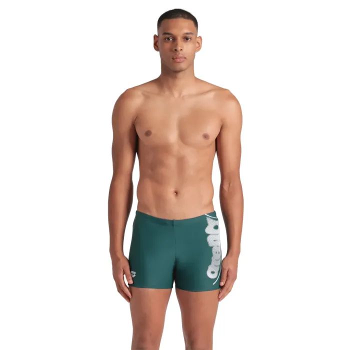 Плавки Arena Bright Glare Swim Short 008941-601 зелений, білий 90 (3468337533931)