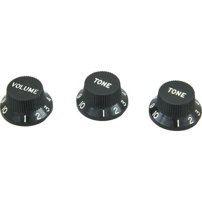 Ручка для потенціометра DiMarzio Strat Knobs Set Black (DM2111BK) зображення 2