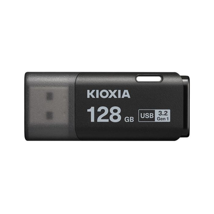 USB флеш накопитель Kioxia 128GB TransMemory U301 Black USB 3.2 (LU301K128GG4)