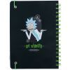Блокнот Kite на спирали A5 Rick and Morty , 80 листов, клетка (RM24-190) изображение 3