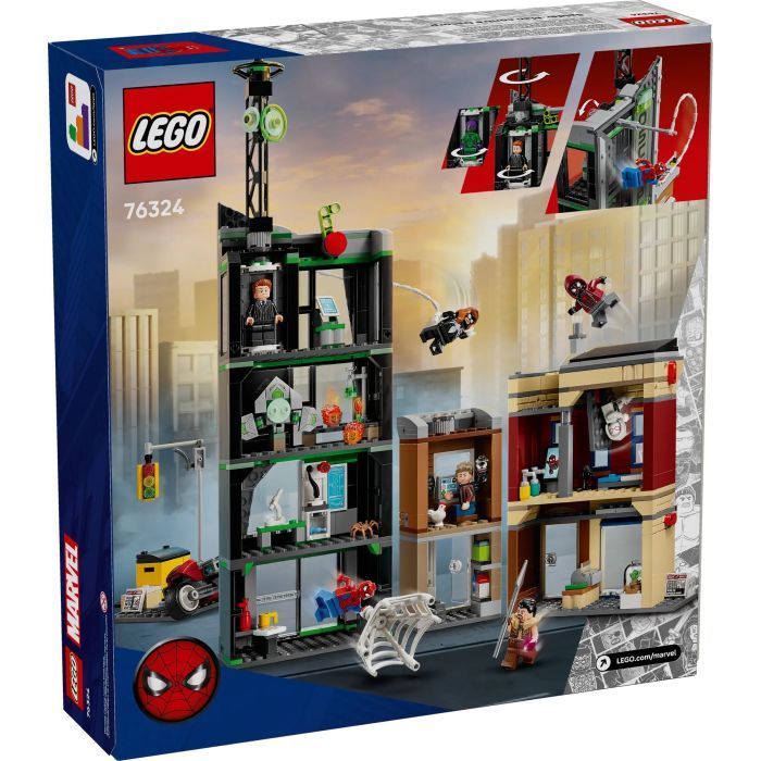 Конструктор LEGO Super Heroes Человек-паук против Оскорпа (76324) изображение 7
