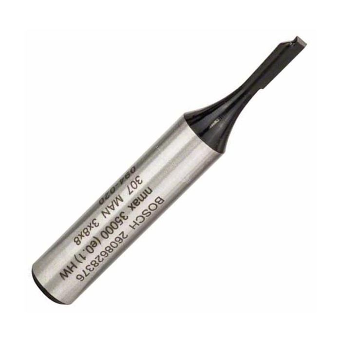 Фреза Bosch Professional паз с одним лезвием, Std, S8, D3, L8 (2.608.628.376)