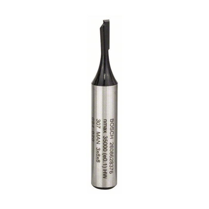 Фреза Bosch Professional паз с одним лезвием, Std, S8, D3, L8 (2.608.628.376) изображение 2