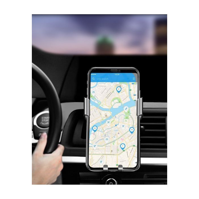 Універсальний автотримач UGREEN LP130 4.7-6.5" Gravity (50564) зображення 4