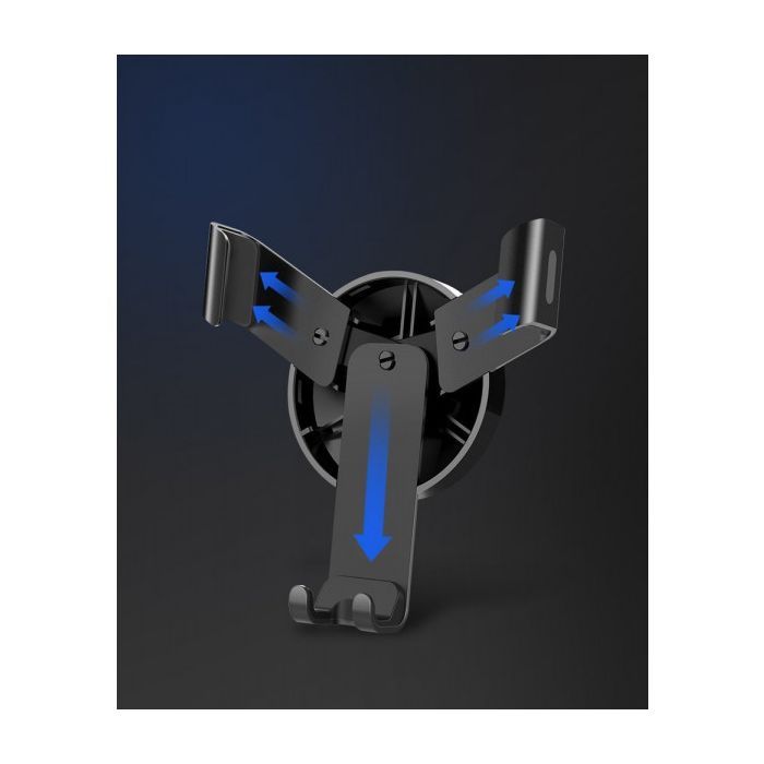 Універсальний автотримач UGREEN LP130 4.7-6.5" Gravity (50564) зображення 6