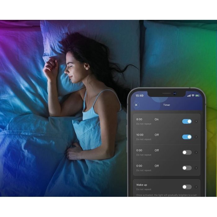Світлодіодна стрічка Govee H611 LED 10.0m, RGB, WI-FI/Bluetooth, white (H61103A3) зображення 3
