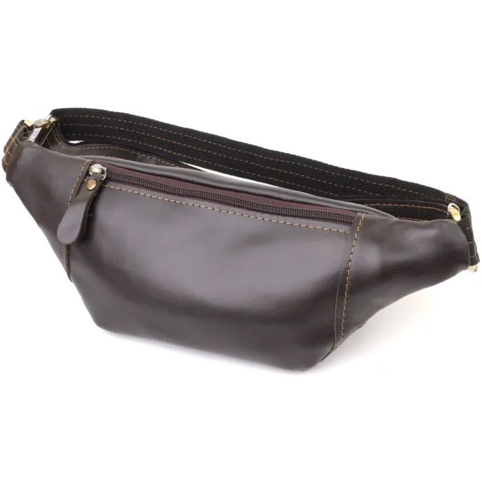 Сумка Shvigel Из натуральной кожи Коричневая (23126) изображение 2