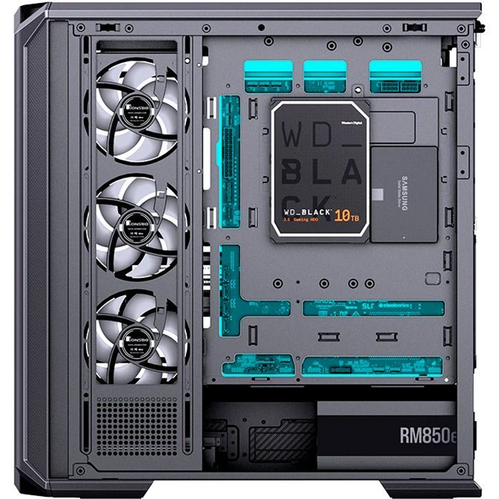 Корпус JONSBO D400 Black зображення 8