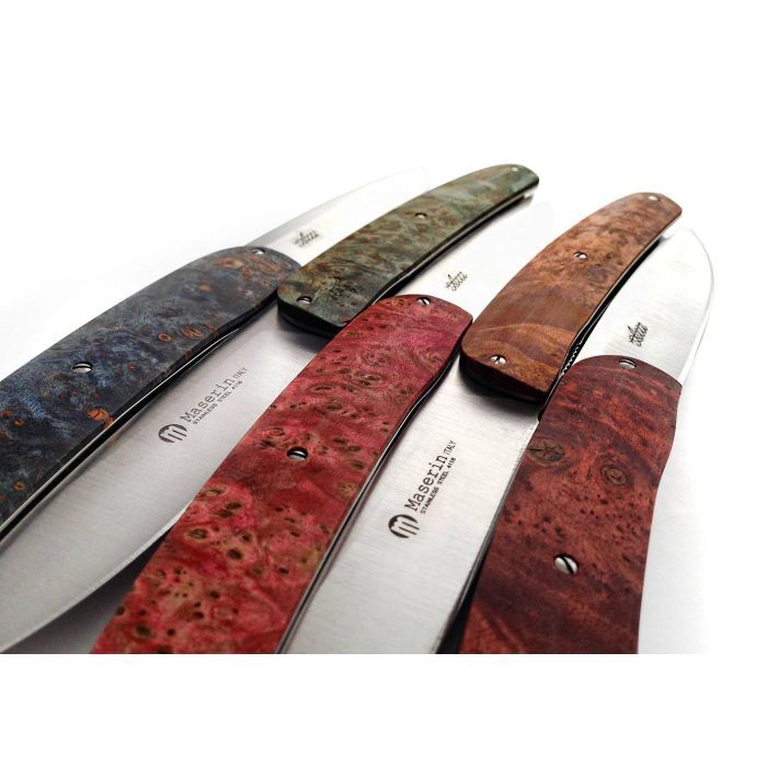 Ніж Maserin Gourmet, дамаск, fat carbon, чорний (380/DN) зображення 6