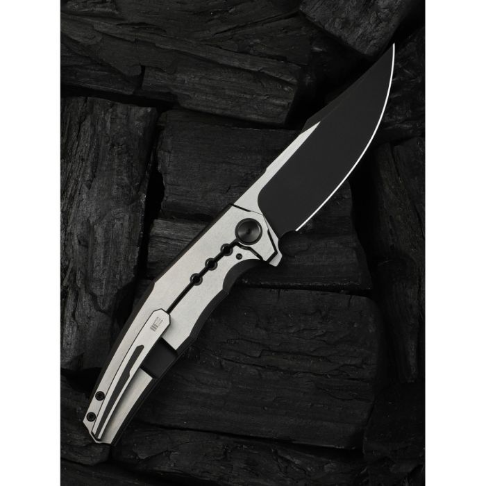 Нож Weknife Kyklos Satin, Darkwash, титан (WE23086-3) изображение 10