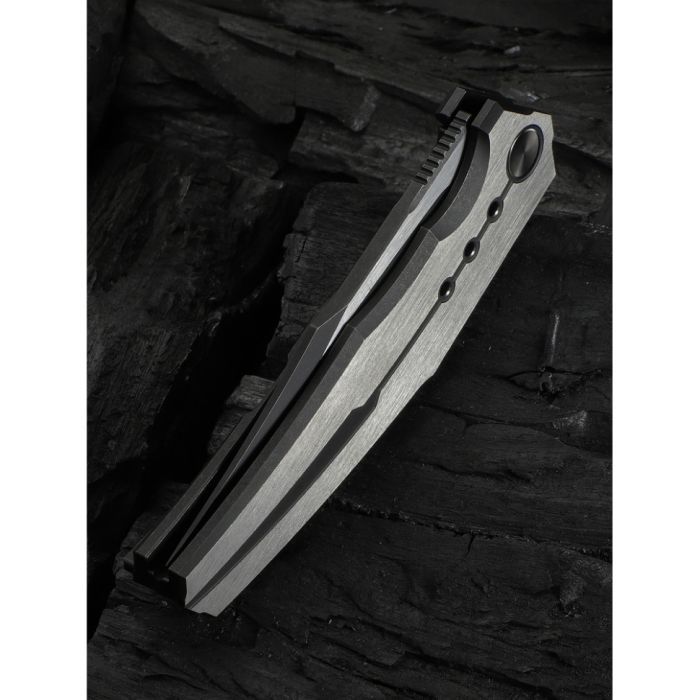 Нож Weknife Kyklos Satin, Darkwash, титан (WE23086-3) изображение 11