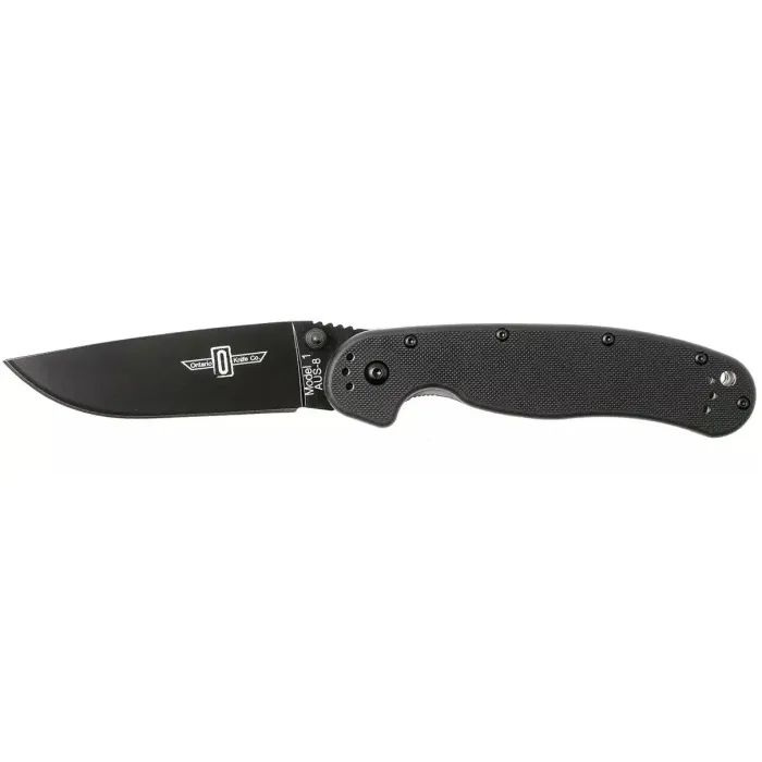 Нож Ontario Knife RAT I D2 Carbon Fiber Black (ON8867CF)