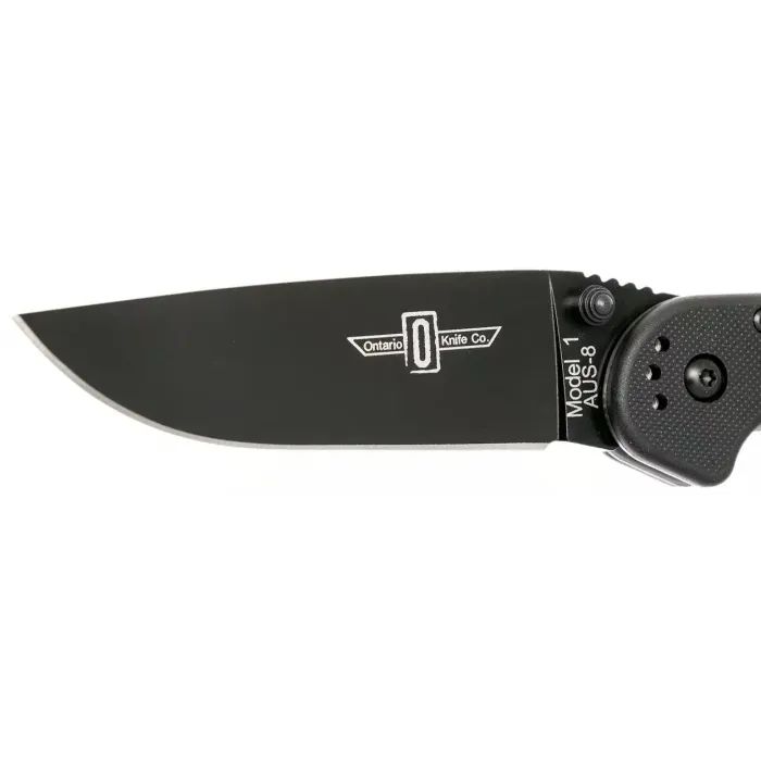 Нож Ontario Knife RAT I D2 Carbon Fiber Black (ON8867CF) изображение 3