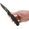 Нож Ontario Knife RAT I AUS-8 Black, Black Blade (ON8846) изображение 5