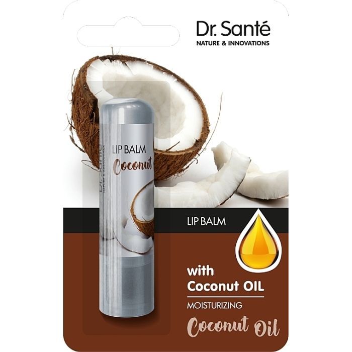 Бальзам для губ Dr. Sante Coconut Oil Lip Balm 3.6 г (8588006038033)