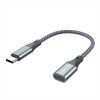 Перехідник USB-C M to Lightning F 0.17m gray ColorWay (CW-AD-CL)