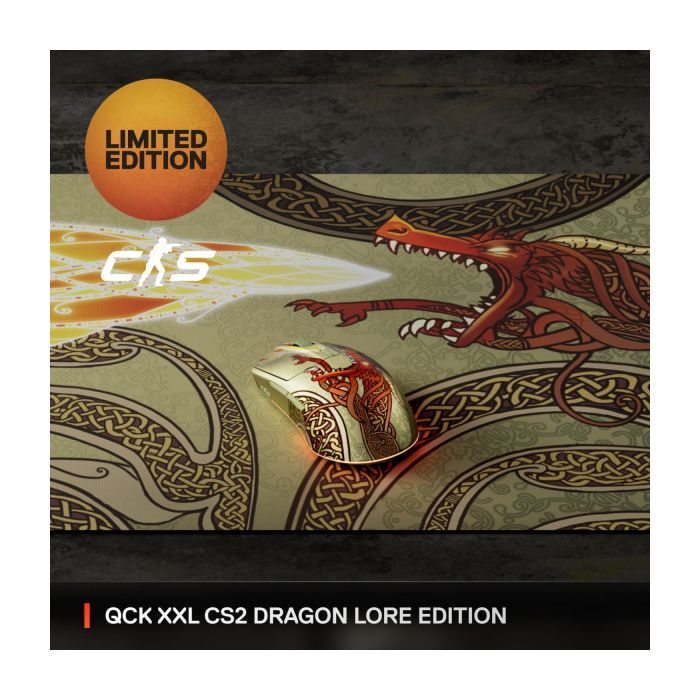 Коврик для мышки SteelSeries Qck XXL CS2 Edition Dragon Lore (63448) изображение 7