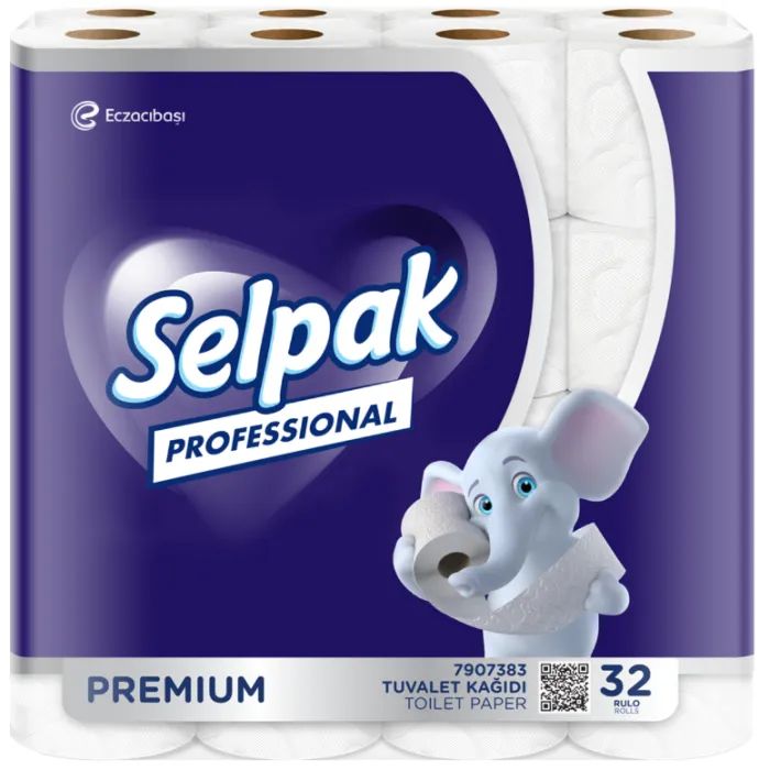 Туалетная бумага Selpak Professional Premium 3 слоя 32 рулона (8690530071094)