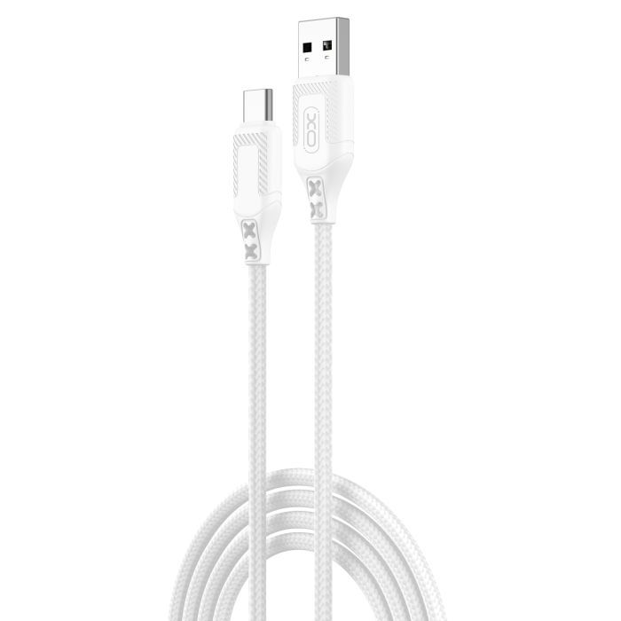 Дата кабель USB 2.0 AM to USB-C 1.0m braided black XO (NB235_C_Black)