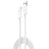 Дата кабель USB 2.0 AM to USB-C 1.0m braided white XO (NB235_C_White)