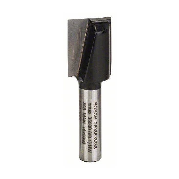 Фреза Bosch Professional пазова з двома лезами Std S8 D16 L20 (2.608.628.388) зображення 2