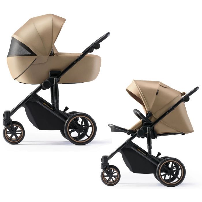 Коляска Kinderkraft 2 в 1 Prime 2 Venezian Black (KSPRIM02BLK2000 (5902533922895)