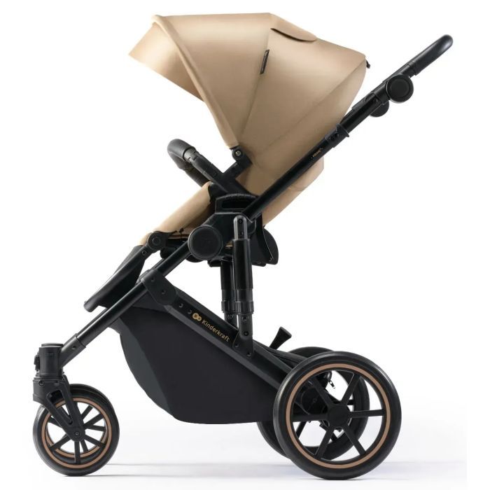 Коляска Kinderkraft 2 в 1 Prime 2 Venezian Black (KSPRIM02BLK2000 (5902533922895) зображення 2