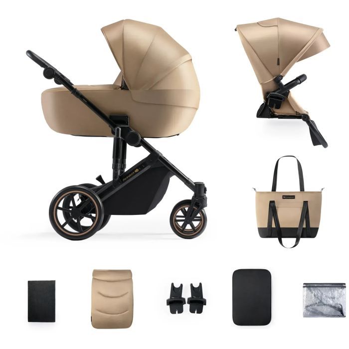 Коляска Kinderkraft 2 в 1 Prime 2 Venezian Black (KSPRIM02BLK2000 (5902533922895) зображення 4