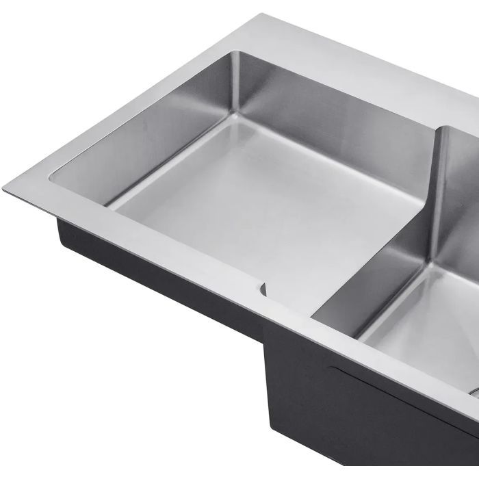 Мойка кухонная Kroner Geburstet-7848RHM (CV030022) изображение 7