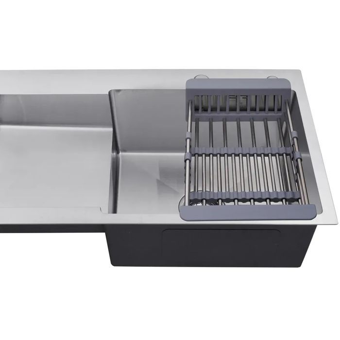 Мойка кухонная Kroner Geburstet-7848RHM (CV030022) изображение 9