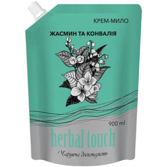 Рідке мило Herbal Touch Жасмин та конвалія 900 мл (4820098542604) > ціни в Києві та Україні Рідке мило Herbal Touch Жасмин та конвалія 900 мл (4820098542604)