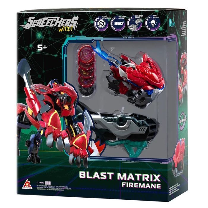 Трансформер Screechers Wild ! S5 L2 - Файермен (EU686122) изображение 2 Трансформер Screechers Wild ! S5 L2 - Файермен (EU686122) изображение 2