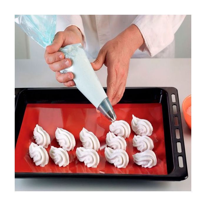 Кондитерський килимок Silikomart для тіста червоний 60 х 40 см (SILICOPAT1/C) зображення 2