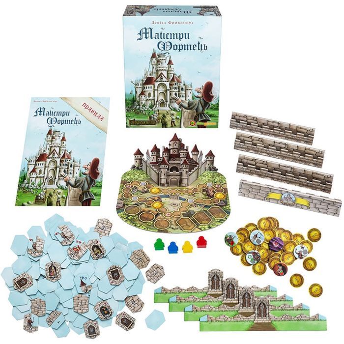 Настольная игра Kilogames Мастера Фортец (Castle Builder) (укр.) (KG-1805) изображение 2