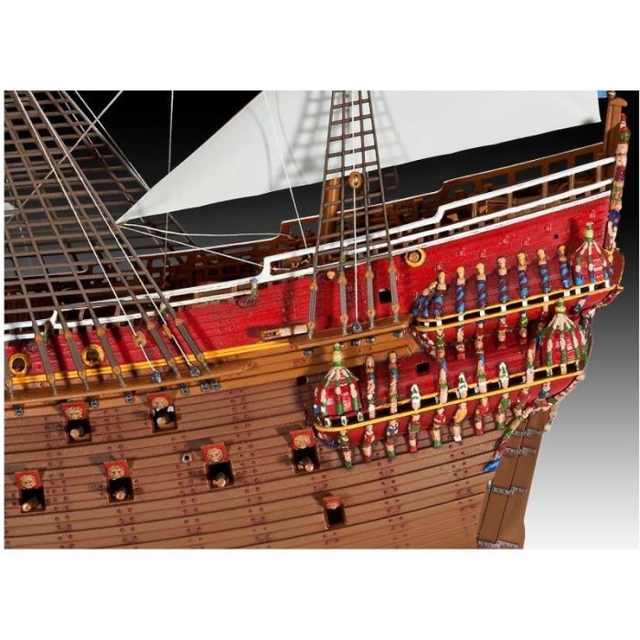 Сборная модель Revell Шведский королевский военный корабль Vasa, уровень 4, 1:150 (RVL-05414) изображение 4