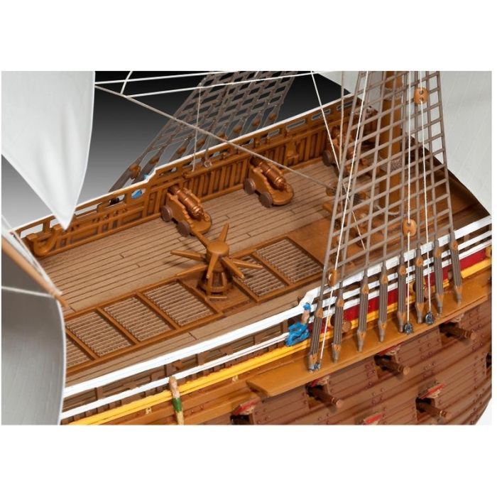 Сборная модель Revell Шведский королевский военный корабль Vasa, уровень 4, 1:150 (RVL-05414) изображение 6