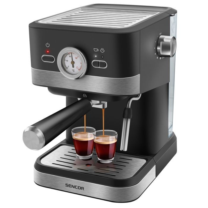 Ріжкова кавоварка еспресо Sencor SES 1721BK